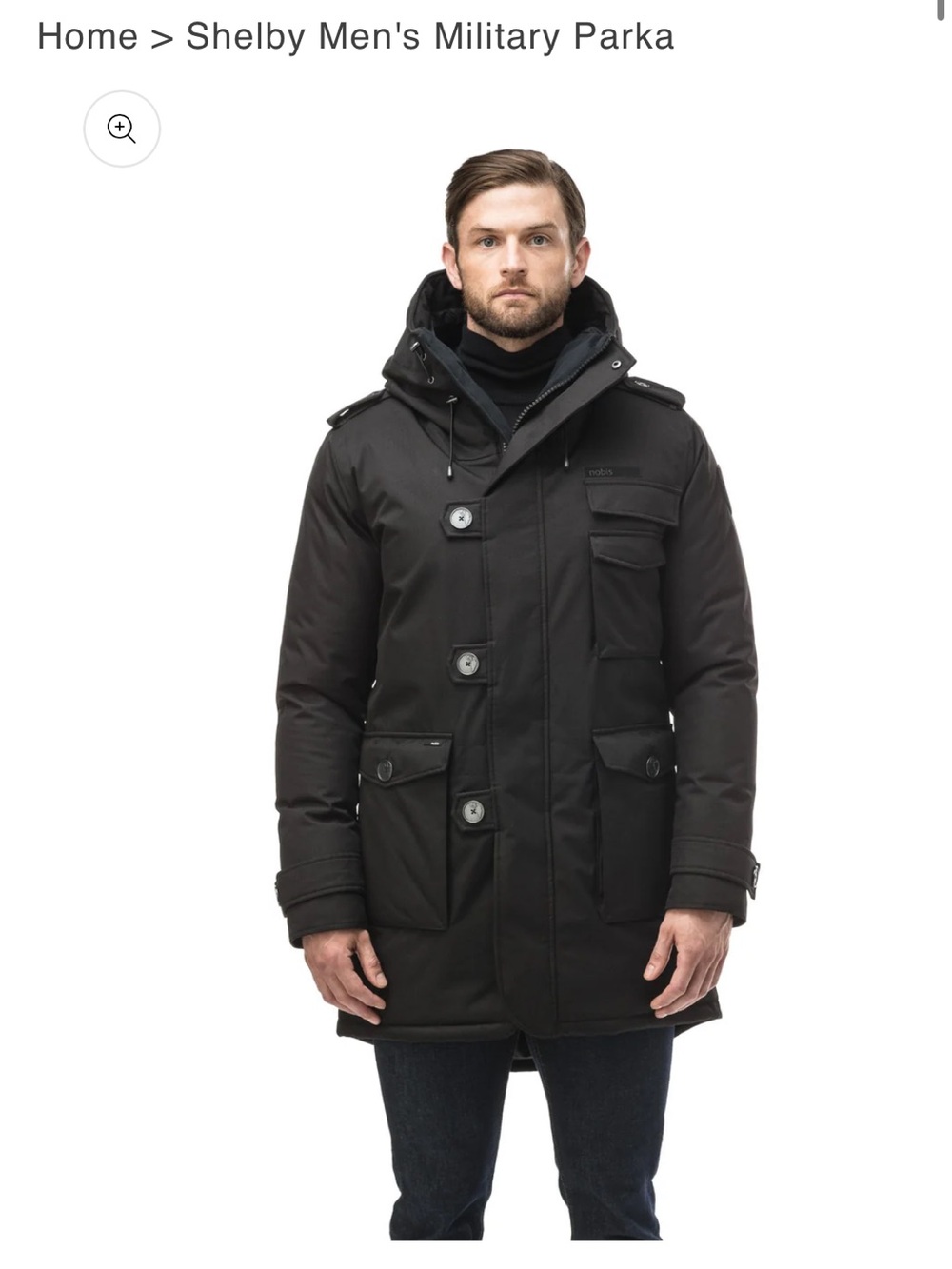 Nobis Shelby Military Parka Men’s - Black XS